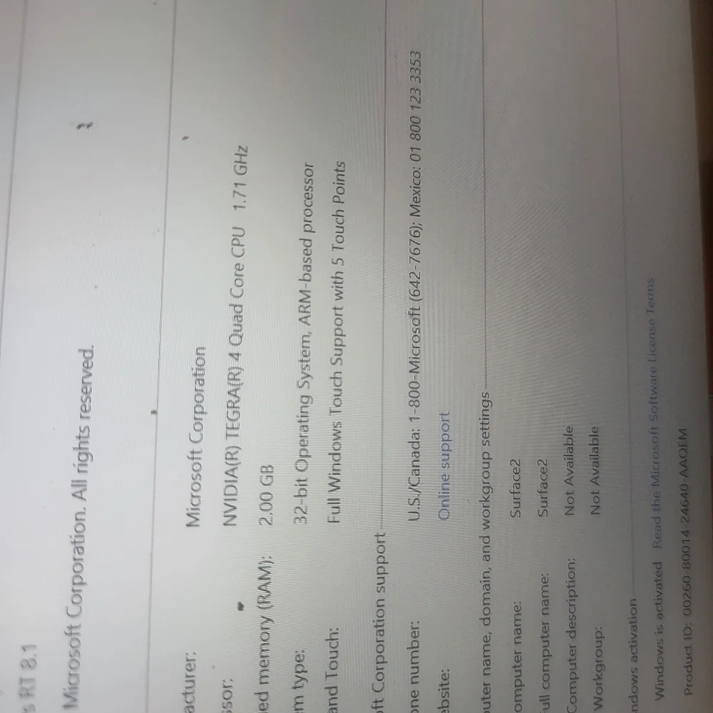 Surface 2